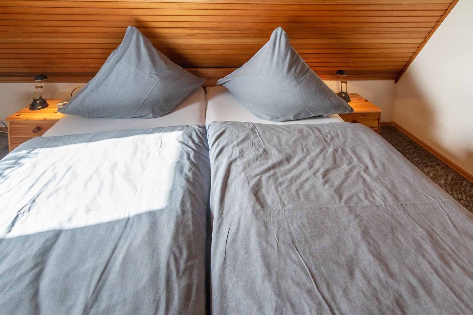 2 室のベッドルーム、WiFi、ベッドシーツ