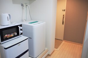 ツインルーム | 専用キッチン | 冷蔵庫、電子レンジ