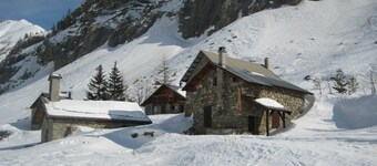 Mieten Sie Guillestre-Chalet für 4 Personen, schöne Aussicht nach Süden