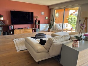 TV, DVD player