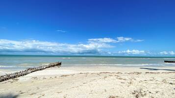 Accommodatie ligt op het strand
