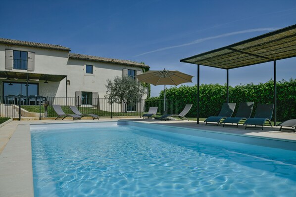 Alberca al aire libre 