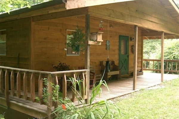 Front entrance with views of the forest