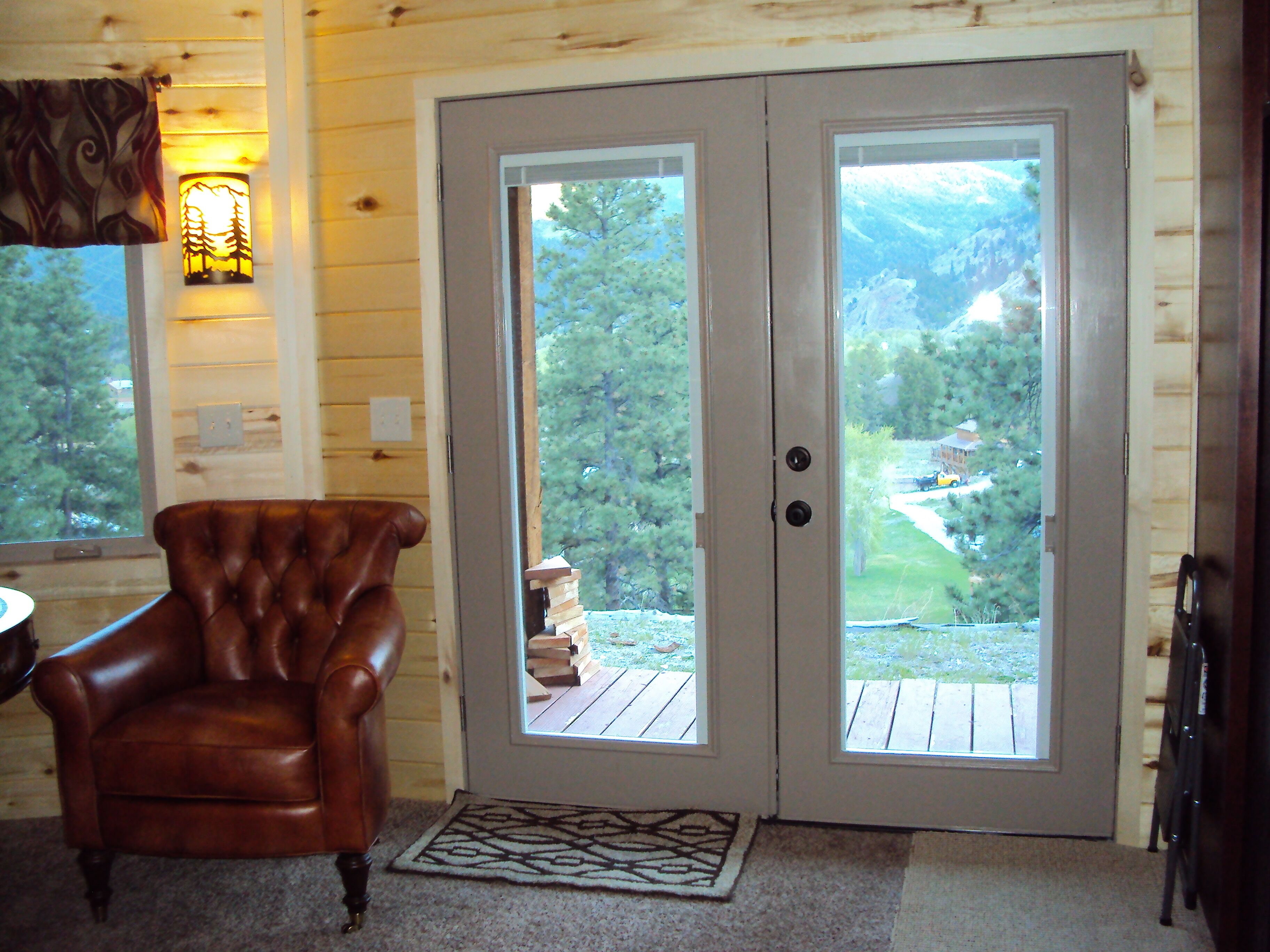 Entry with private code.