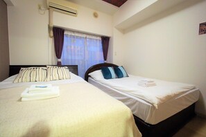 Twin Room | Free WiFi, bed sheets - City Street Inn 504 PH277 (Osaka)
