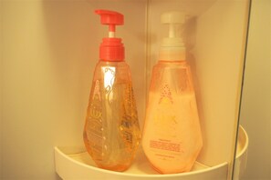 雙床房 | 浴室設施 | 花灑/浴缸組合、浸缸、免費梳洗用品、風筒