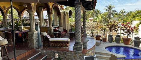 Alberca al aire libre