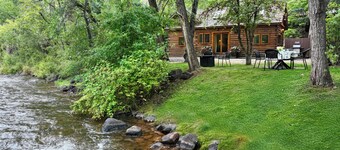 Luxueux Riverfront Cabin sur la rivière Frying Pan - 1 bloc de basalte