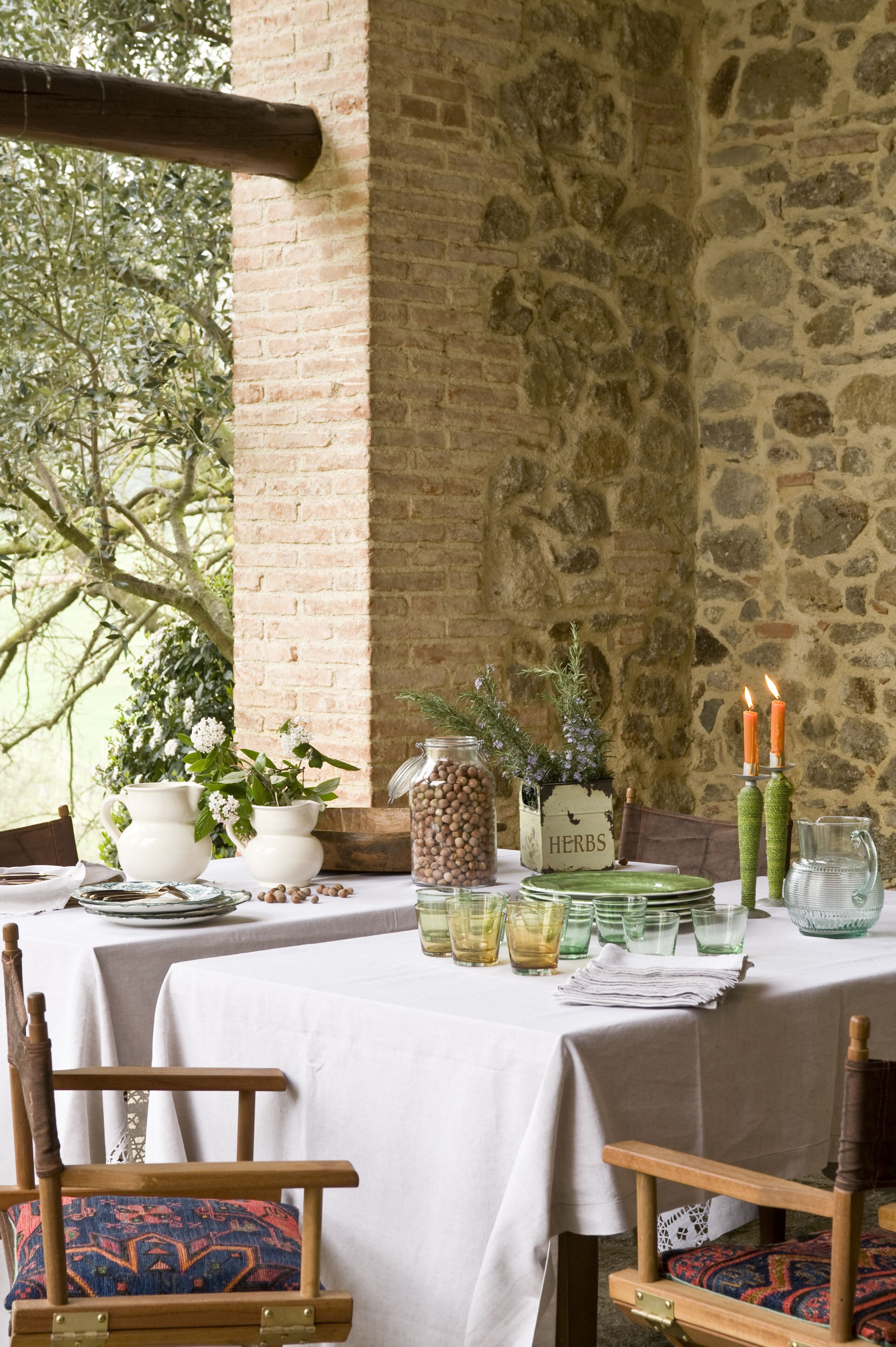 Udendørs spisemuligheder