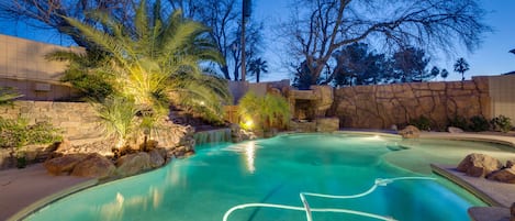 Uppvärmd pool