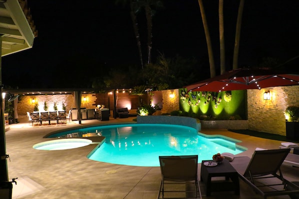 Außenpool, beheizter Pool