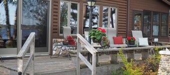 FAMILY CABIN ON LOWER WHITEFISH LAKE!  NÆR CROSSLAKE! SLEEPER 10 Nytt Ctrl A / C!