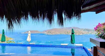 Boutique home on the Zihuatanejo Bay, Just A Short Walk From The Beach.