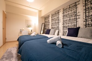 Twin Room | Free WiFi, bed sheets - City Street Inn 508 PH213 (Osaka)