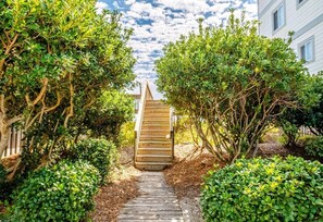 Property grounds - Best Views on the Island! Oceanfront, Sunsets, Boat dock, Elevator, pool, fish! (Topsail Beach)