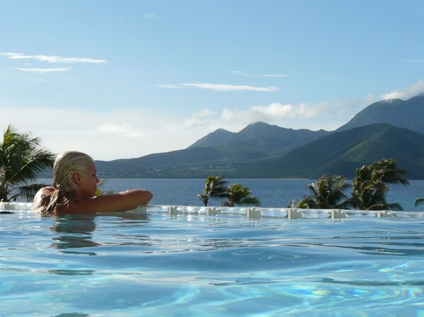 Outdoor pool - Stunning Caribbean House With Breath-taking Views (Turtle Beach)