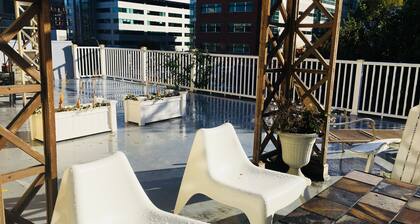 En el corazón del centro de Portland. Todo está a una corta distancia a pie!