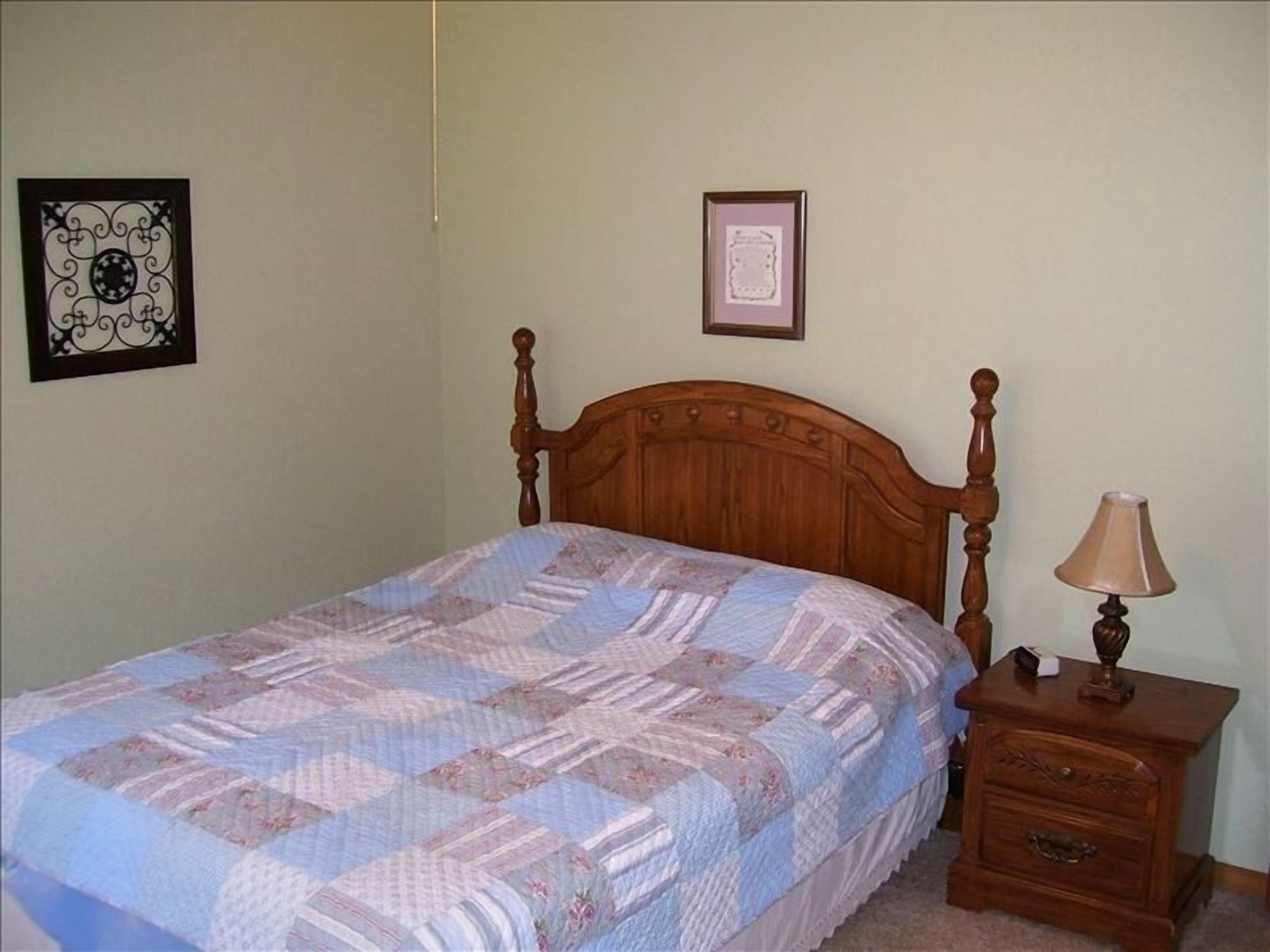 Large private lot.  Beautiful cabin with a stream and trout pond! 