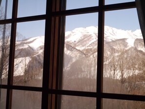Twin Room, Shared Bathroom, Mountain View | View from room
