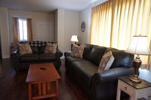 Condo, 2 Bedrooms | Living area - Little Pigeon River 508 2BD Condo with Fireplace and Jacuzzi Tub by RedAwning (Pigeon Forge)