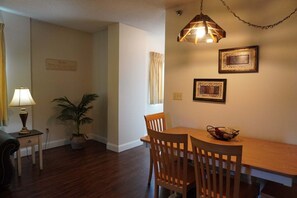 Condo, 2 Bedrooms | Dining - Little Pigeon River 508 2BD Condo with Fireplace and Jacuzzi Tub by RedAwning (Pigeon Forge)