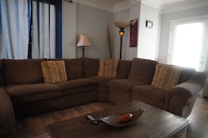Living area - Smoky Mountains 101 2BD Condo with Fireplace and Private Balcony by RedAwning (Pigeon Forge)