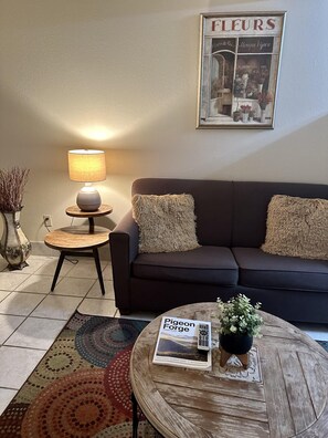 Huoneisto, 1 makuuhuone | Oleskelualue