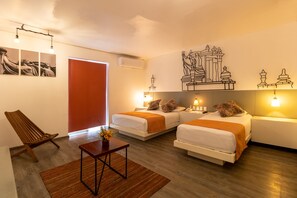 Coffres-forts dans les chambres, rideaux occultants