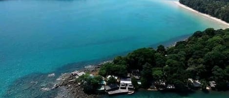 Beach nearby, free beach cabanas, beach massages