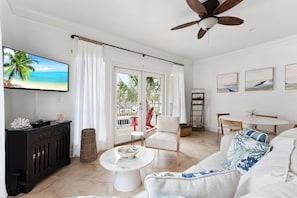 Smart TV, DVD player, toys