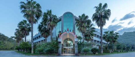 Entrée de l’hébergement