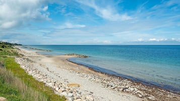 Tæt på stranden