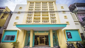 Fachada de la propiedad