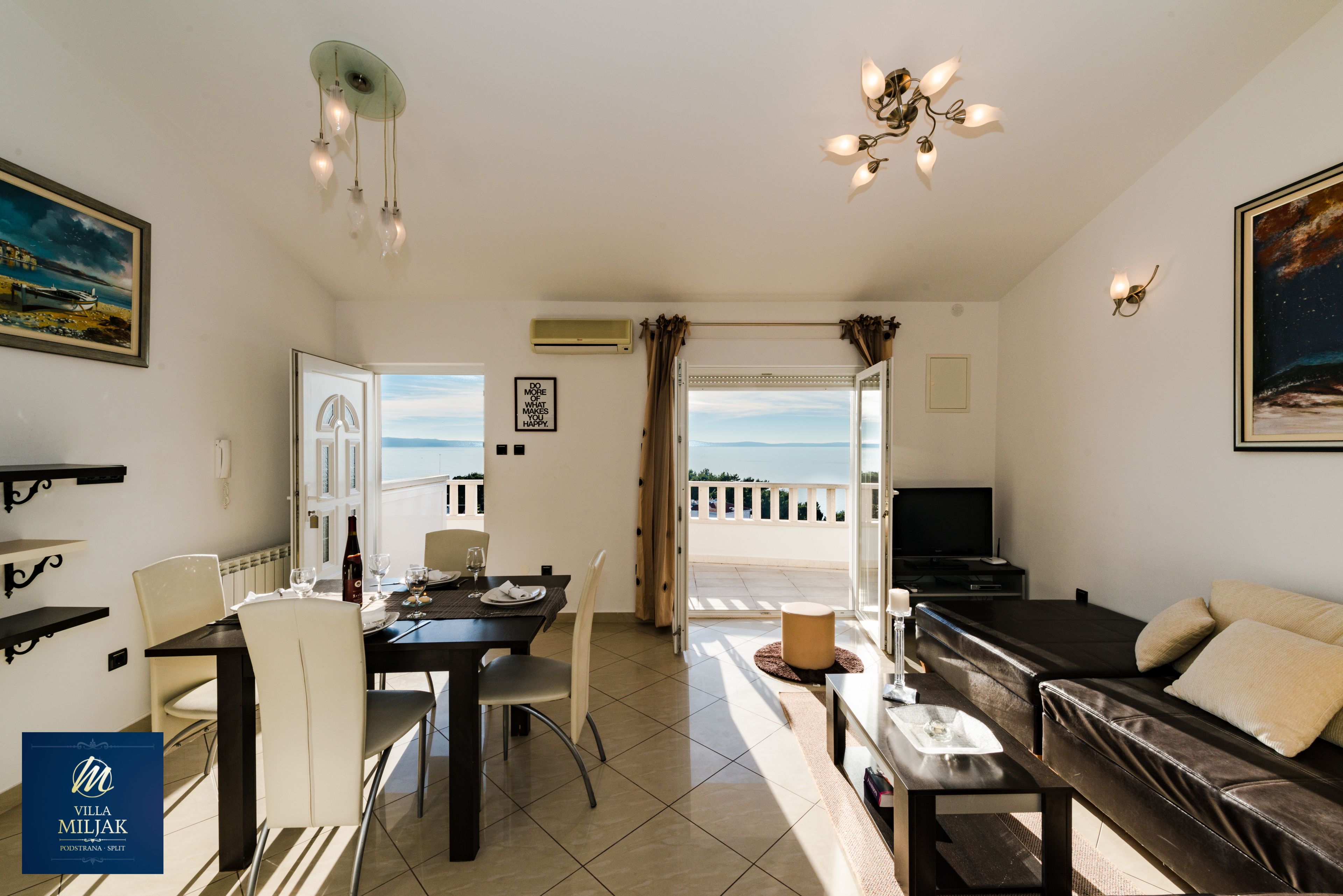 Standard Villa, Multiple Beds, Non Smoking | Living area | Flat-screen TV