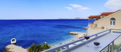 Standard Apartment, 2 Queen Beds, Sea View | View from property