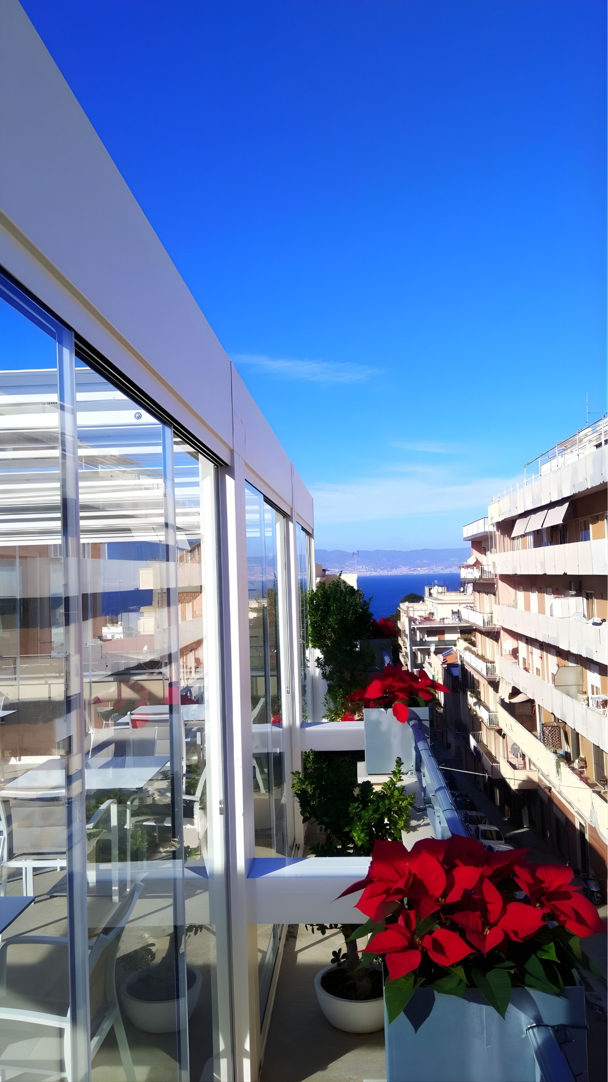 Vue depuis l’hébergement