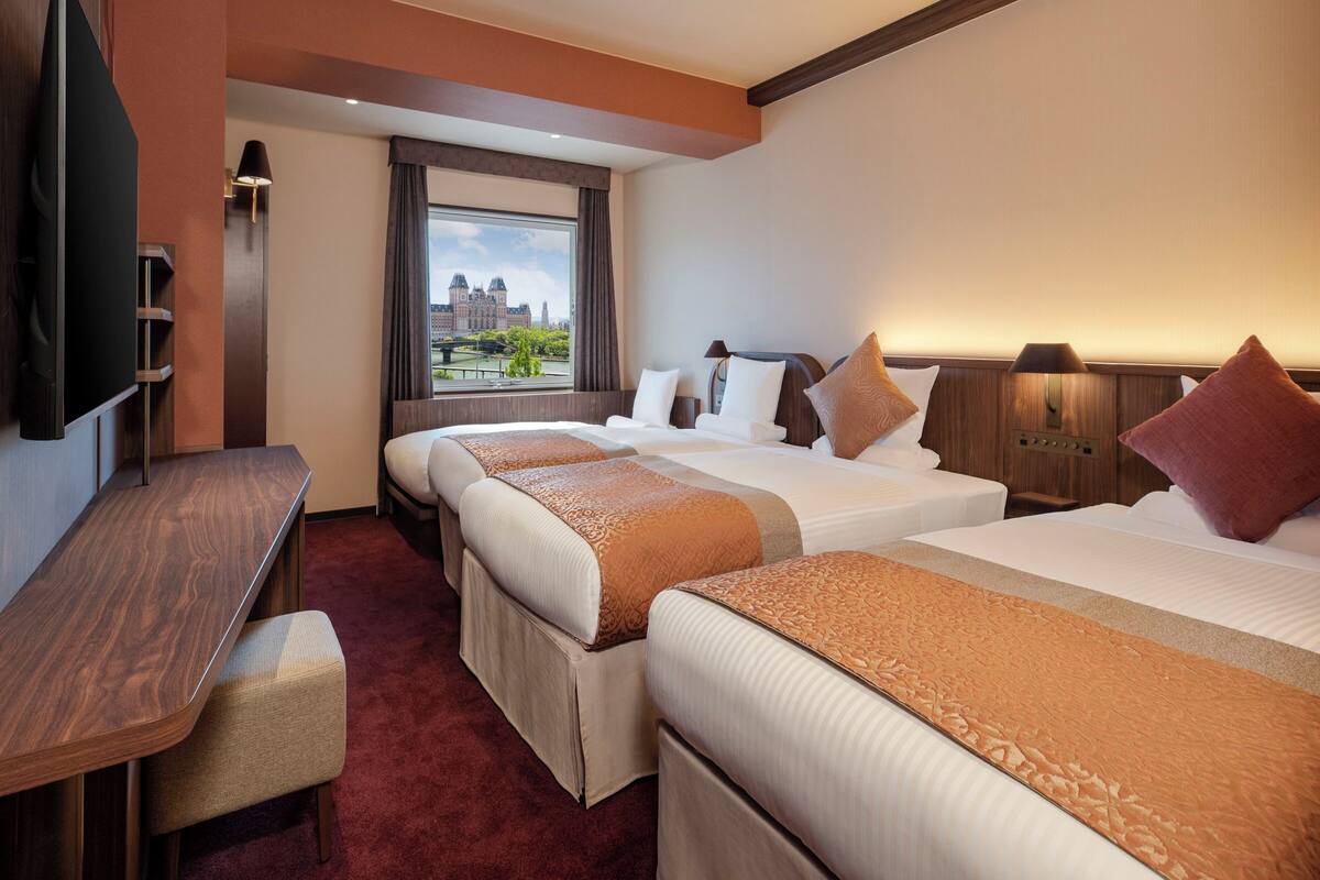 Standard Quadruple Room - Non-smoking | In-room safe, desk, blackout drapes, iron/ironing board (on request)
