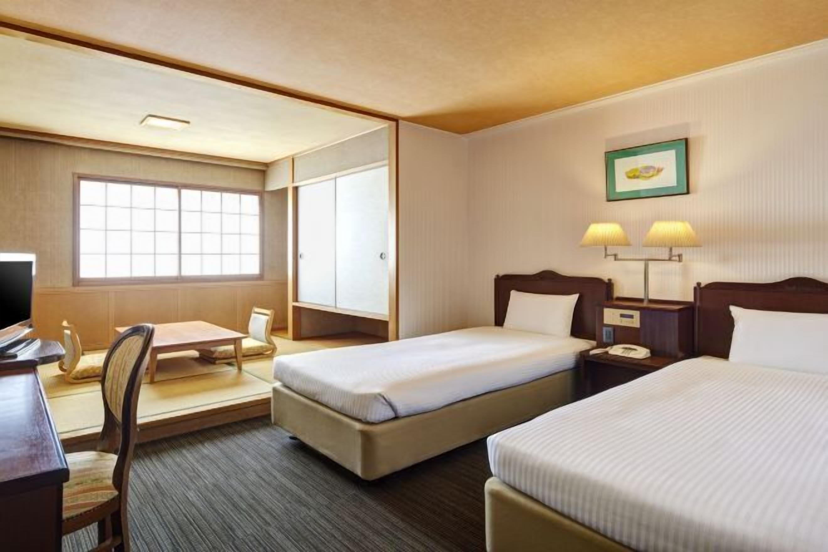 In-room safe, desk, blackout drapes, iron/ironing board