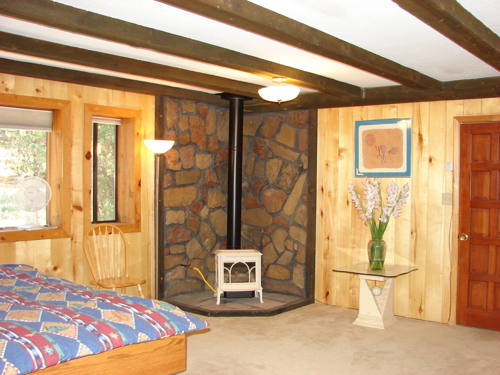 Pet-friendly duplex on 10 acres near Pagosa Springs.