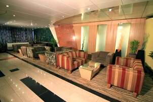 Sala de estar en el lobby