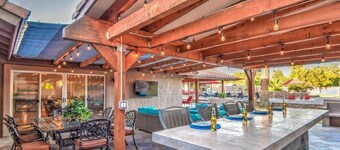 The Big House! 1 Acre! Pickleball, Hot Tub, Pool & More!