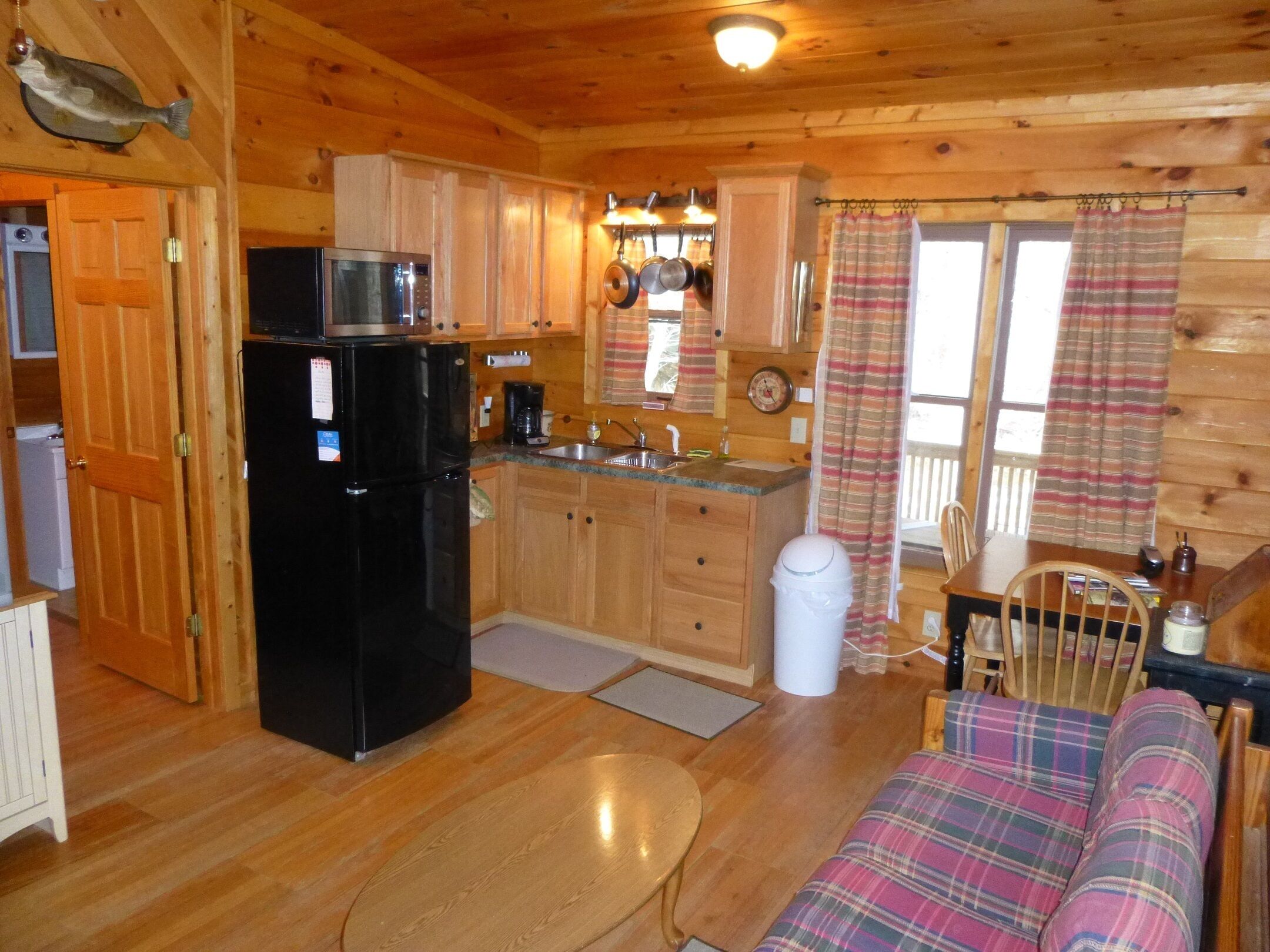 Small, quiet, romantic, reasonably priced cabin, next to a great trout stream
