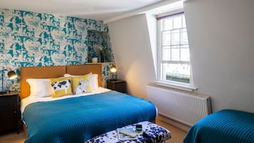 4 bedrooms, premium bedding, individually decorated