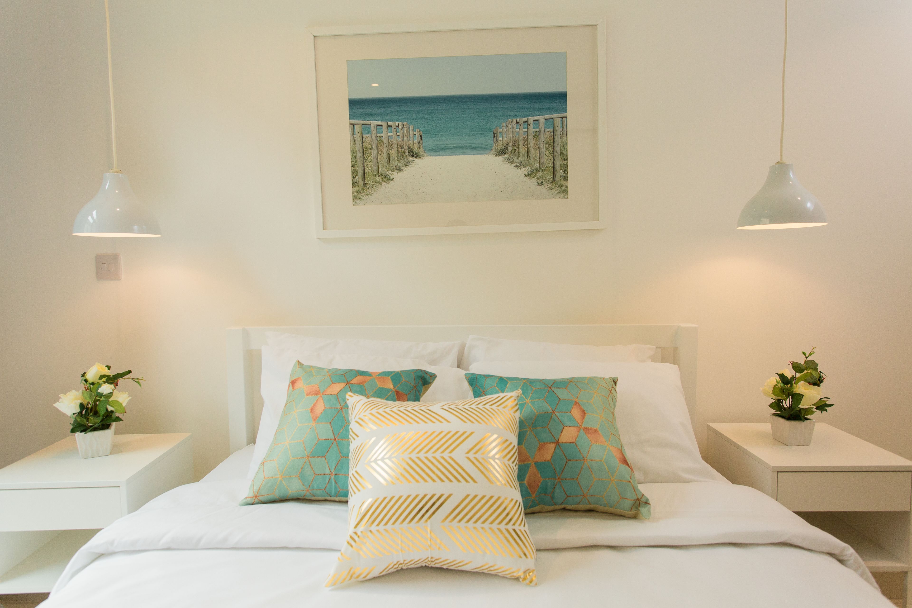 Biancheria da letto di alta qualità, una cassaforte in camera