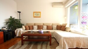 Apartment, 3 Bedrooms, Sea View | Living room - Deluxe Sea View Apartment Split (Split)