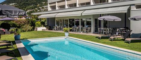 Voorkant van accommodatie