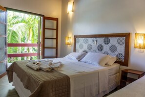 Quarto (Master) | Frigobar, Wi-Fi de cortesia, roupa de cama