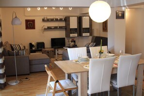 Comfort Apartment | Living area | Plasma TV - Apartmán Amália (Banska Bystrica)