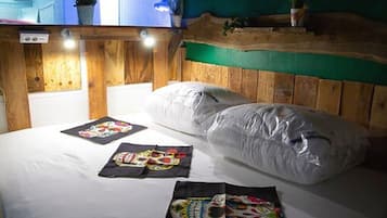 Doppelzimmer, Gemeinschaftsbad (Meisterbude Mexico) | Individuell dekoriert, individuell eingerichtet, kostenloses WLAN