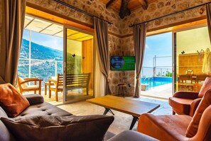 Villa | Living area | Flat-screen TV - Villa Bal 1 (Kas)